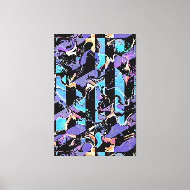 Impression sur toile hideuse (Recto)