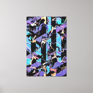 Impression sur toile hideuse