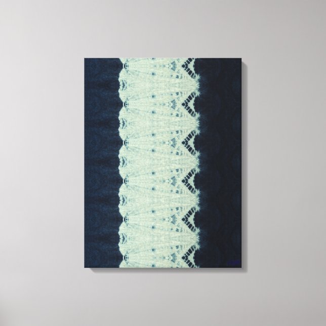 Impression sur toile Indigo Beauty II (Recto)
