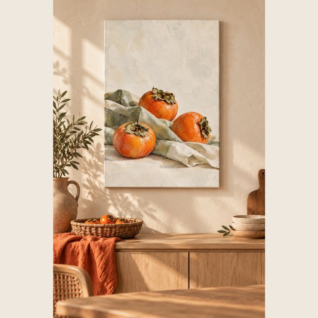 Impression sur toile kaki silencieux (12 x 18 inch unframed canvas print, 0.75 inch depth. Flat printed art. Scene props not included.)