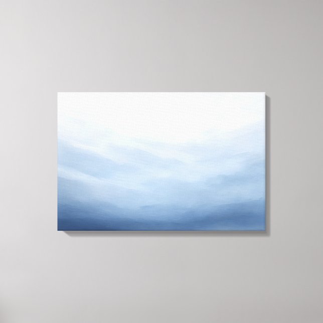 Impression sur toile Lave de poudre douce du voile (Recto)