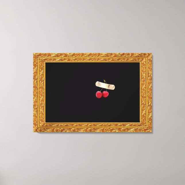 Impression sur toile luxe surréaliste Cerise (Recto)