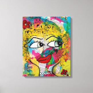 Impression sur toile Miss Print