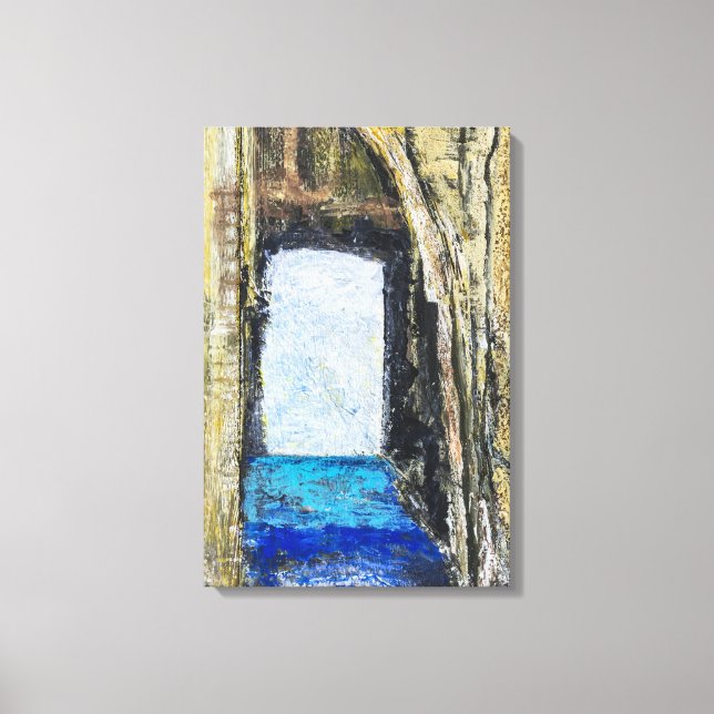 Impression sur toile - Murmures de la mer (Recto)