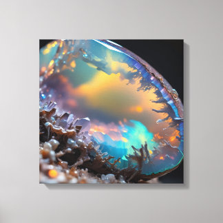 Impression sur toile (Opale de feu)