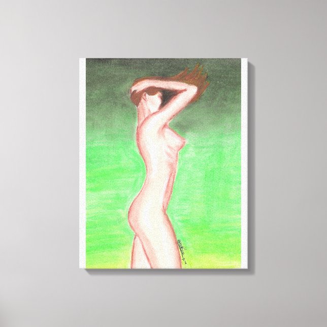 Impression sur Toile (pastel gras) - 20x28x1,91cm (Recto)
