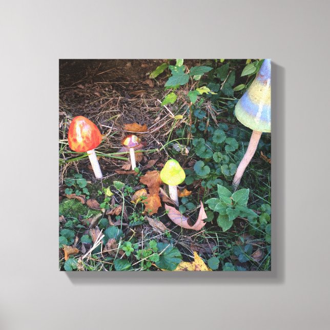 Impression sur toile photographique de jardin de c (Recto)