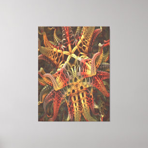 Impression sur toile Pieuvre Alien