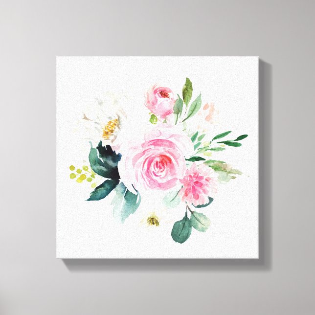 Impression sur toile pour enfants de greenery flor (Recto)