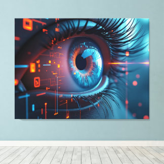 impression sur toile Quantum Eye