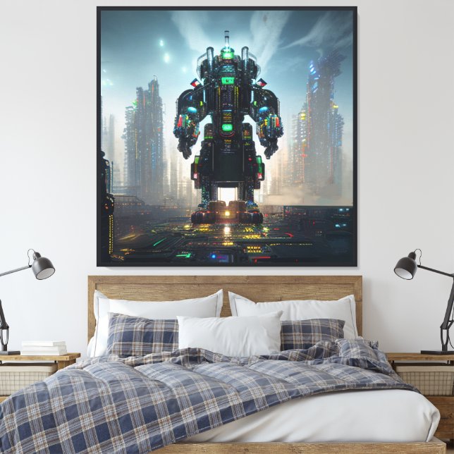 Impression sur toile Robot 4 (Insitu(Chambre))