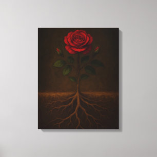 Impression sur toile Roots Before Bloom