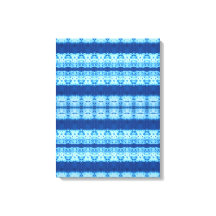 Impression sur toile Shibori entrelacée