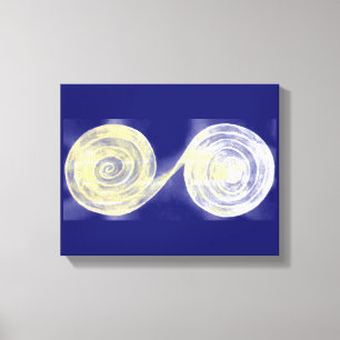 Impression sur toile Spirales