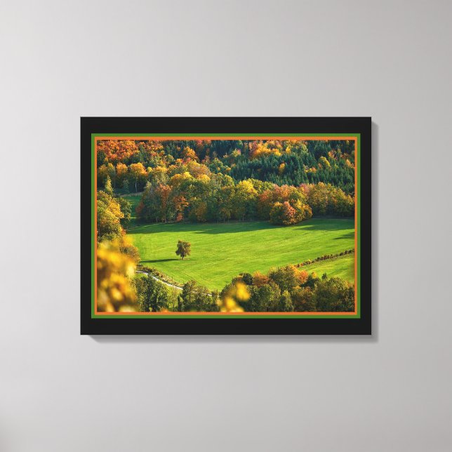 Impression sur toile Summer In The Valley (Recto)