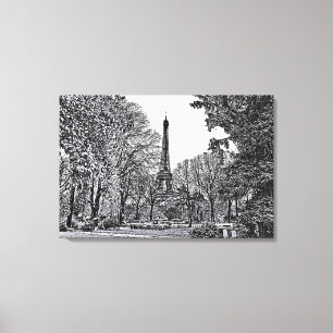 Impression sur toile tendue