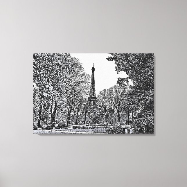 Impression sur toile tendue (Recto)