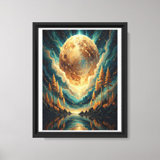 Impression sur toile tendue