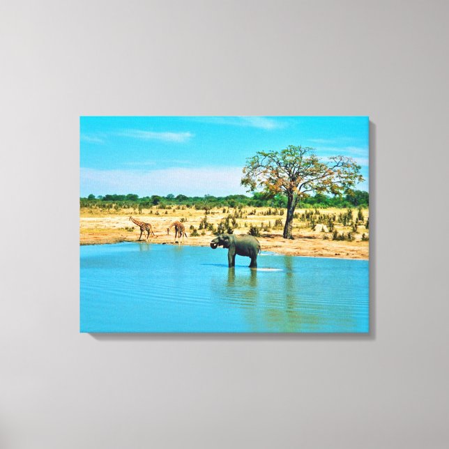 Impression sur toile tendue (Recto)