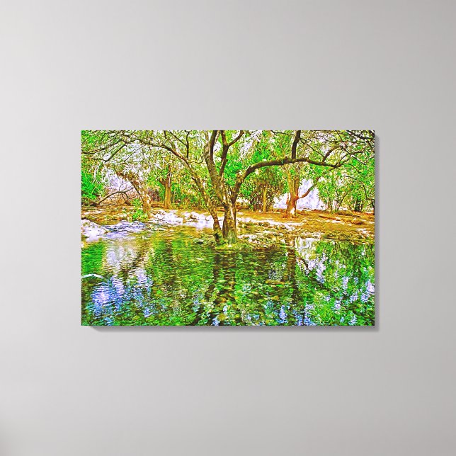 Impression sur toile tendue (Recto)