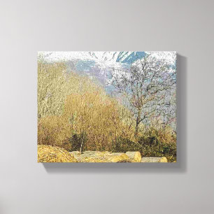 Impression sur toile tendue
