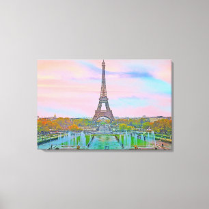 Impression sur toile tendue
