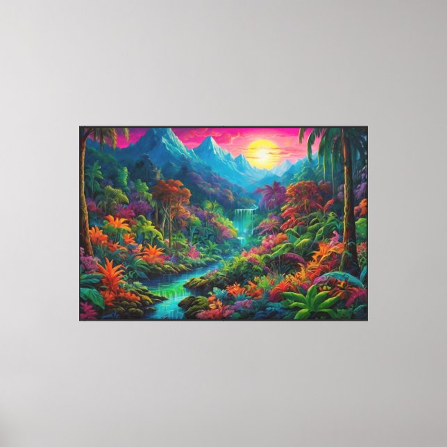 Impression sur toile tendue (Recto)