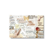 Impression sur toile tendue | Cadeau vintage esthé