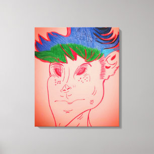 Impression sur toile tendue d'animation Creature F