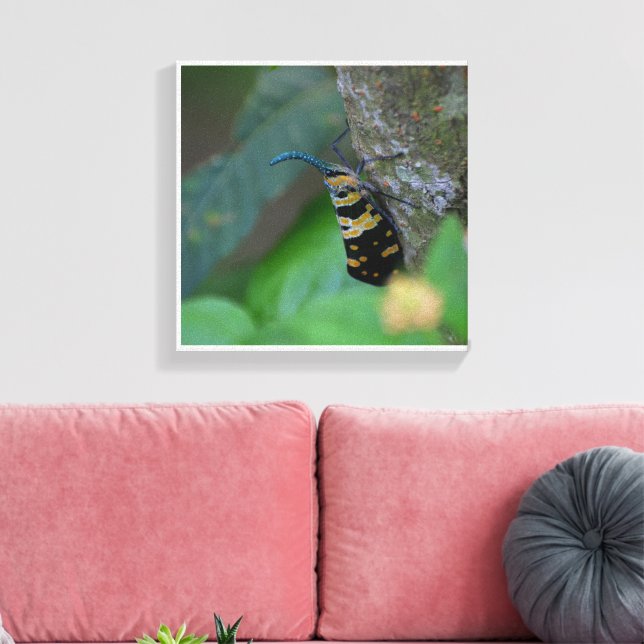 Impression sur toile tendue d'art naturel macro do (Insitu(Salon))