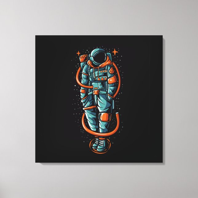 Impression sur toile tendue de l'état d'astronaute (Recto)