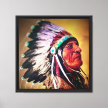 Impression sur toile tendue de l'œuvre originale "