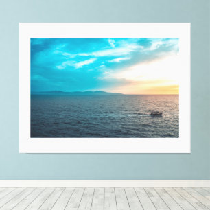Impression sur toile tendue de photo personnalisée