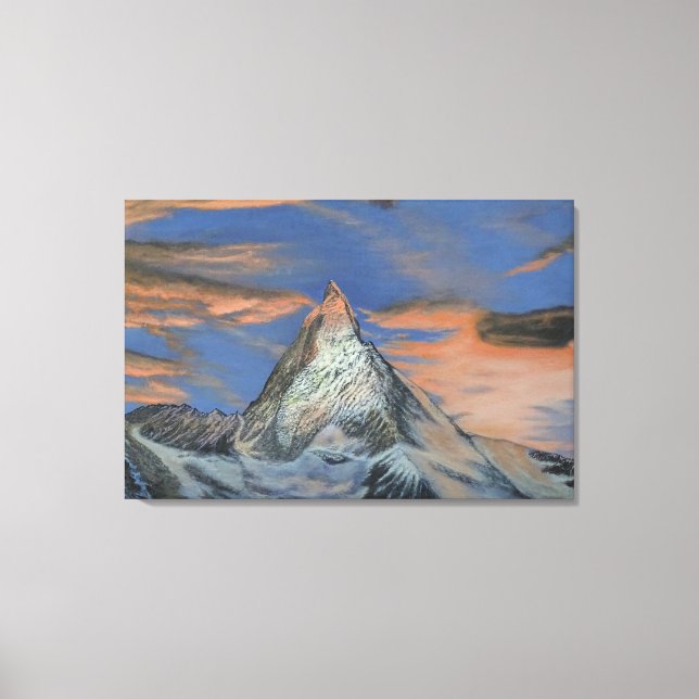 Impression sur toile tendue en 3 panneaux  (Recto)