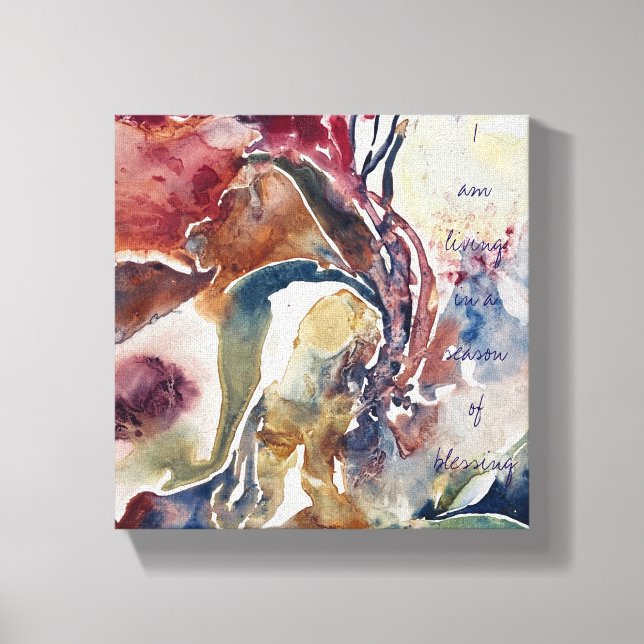 Impression sur toile tendue motivante  (Recto)