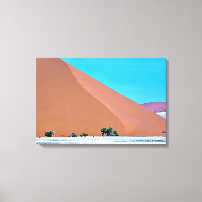 Impression sur toile tendue namibie sossusvlei (Recto)
