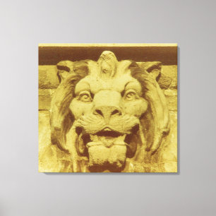 Impression sur toile - Tête de Lion