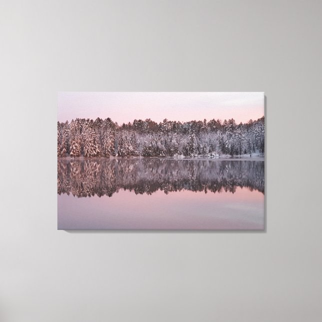Impression sur toile Winter Solace (Recto)