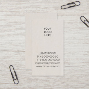 Impression typographique votre carte de visite