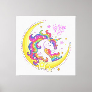 Impression Unicorn Magic Canvas