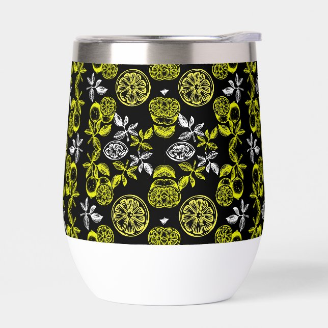 Impression vintage Citrus Citron Botanique (Gauche)