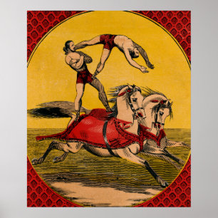 Impression vintage De Bareback Riders Perfoming St