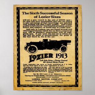 Impression vintage Lozier Automobile