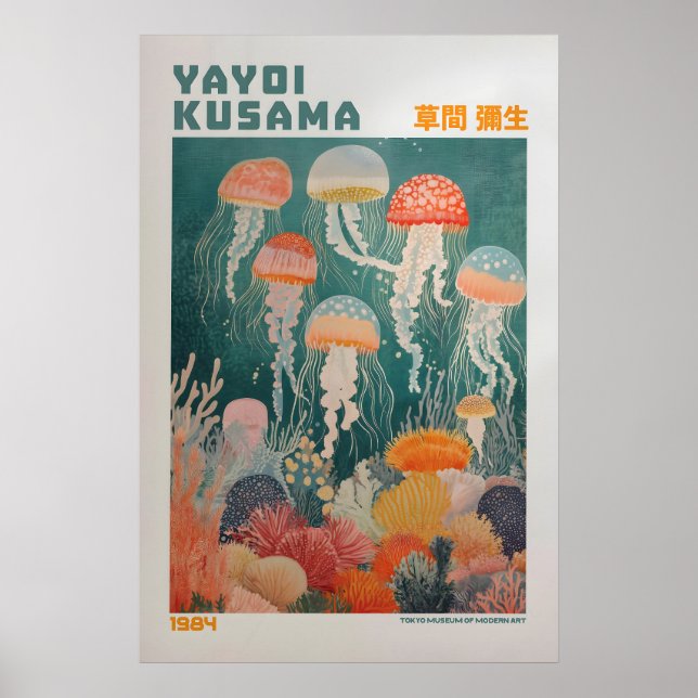 Impression Yayoi Kusama, Impression d'art moderne, (Devant)