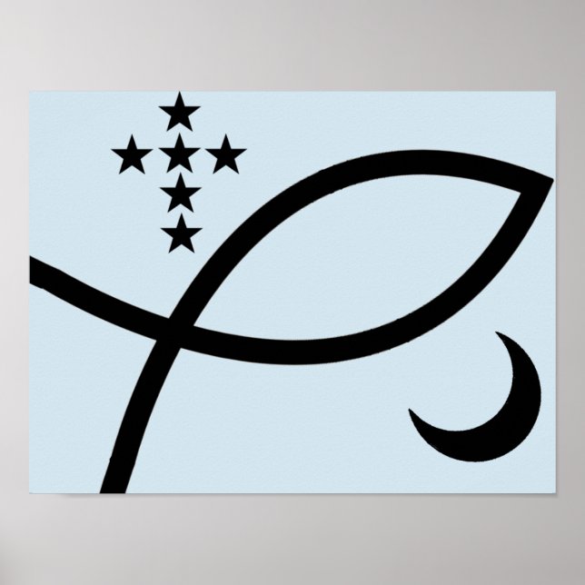 Impression Yemaya Veve (Devant)