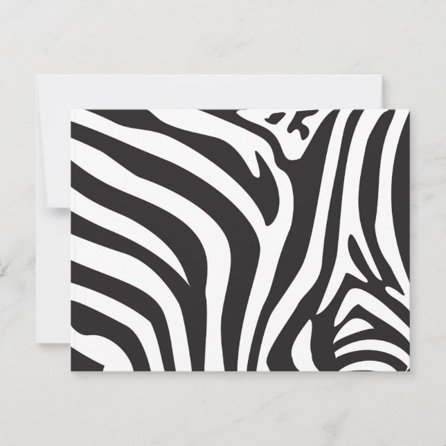 Impression Zebra (Devant)