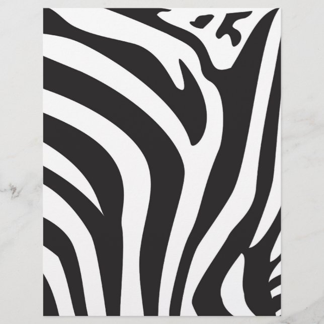 Impression Zebra (Devant)