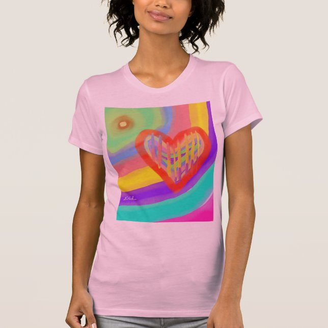 Impressionist Art Love T-Shirt (Devant)