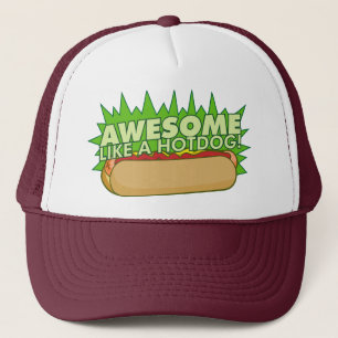 Impressionnant comme un casquette de hot-dog