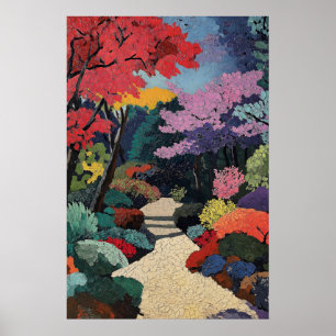 Impressionniste vibrant - Impression d'art de jard